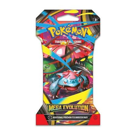 3x Mega Evolution Sleeved Booster Packs (English) Mystery Box