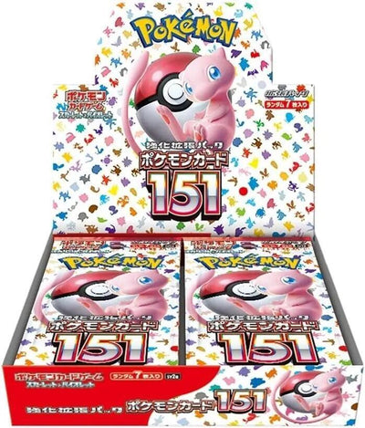 Scarlet & Violet 151 Booster Box (Japanese) LIVE ONLY